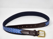 Vineyard Vines Boys/Mens Lacrosse Canvas Club Belt - 41" Long, Made in the USA