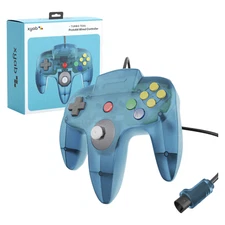 XYAB PROTO64 Wired Controller for Nintendo 64 N64 - Turbo Teal
