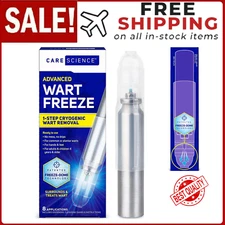 Wart Remover Freeze, 8 Applications | 1-Step Cryogenic Wart Removal for Commo...