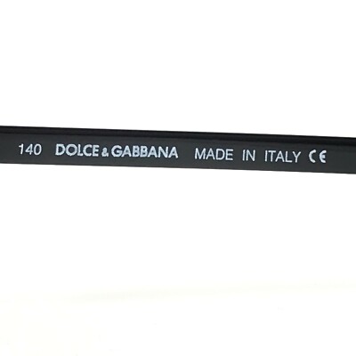 Dolce & Gabbana Sunglasses DG301S 715 Black Oval Frames with 