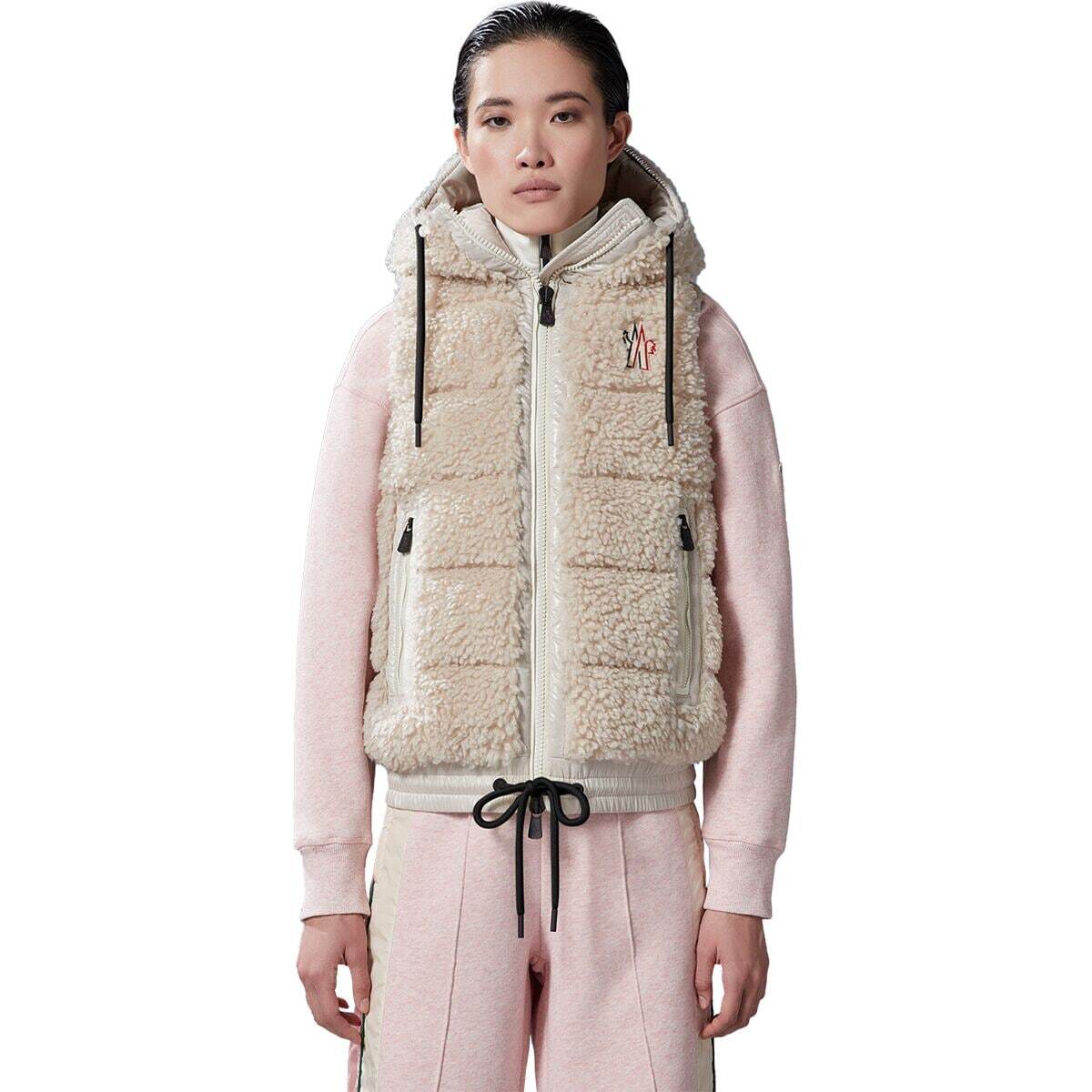 Moncler Grenoble Teddy Down Vest - Women's Light Beige, L | eBay Moncler Grenoble Teddy Down Vest - Women's Light Beige, L | eBay