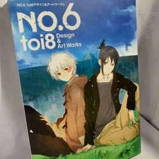 NO.6 toi8 Design & Art Works Anime Illustration toi 8 Art Book Soft Cover Japan