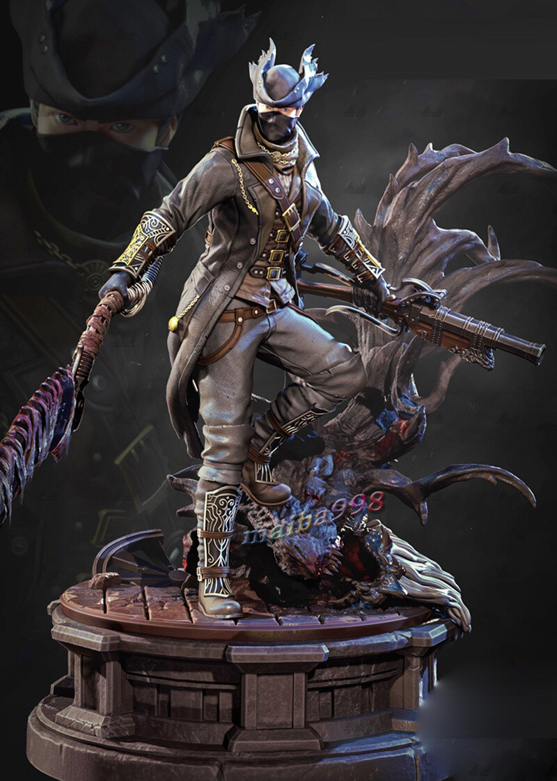 ハンター Bloodborne 1/10 未塗装 フィギュア ガレージキット ハンター Bloodborne 1/10 未塗装 フィギュア ガレージキット