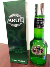 BRUT THE ESSENCE OF MAN 25.6 FL oz Cologne Splash In Gift Box ** Giant Size **