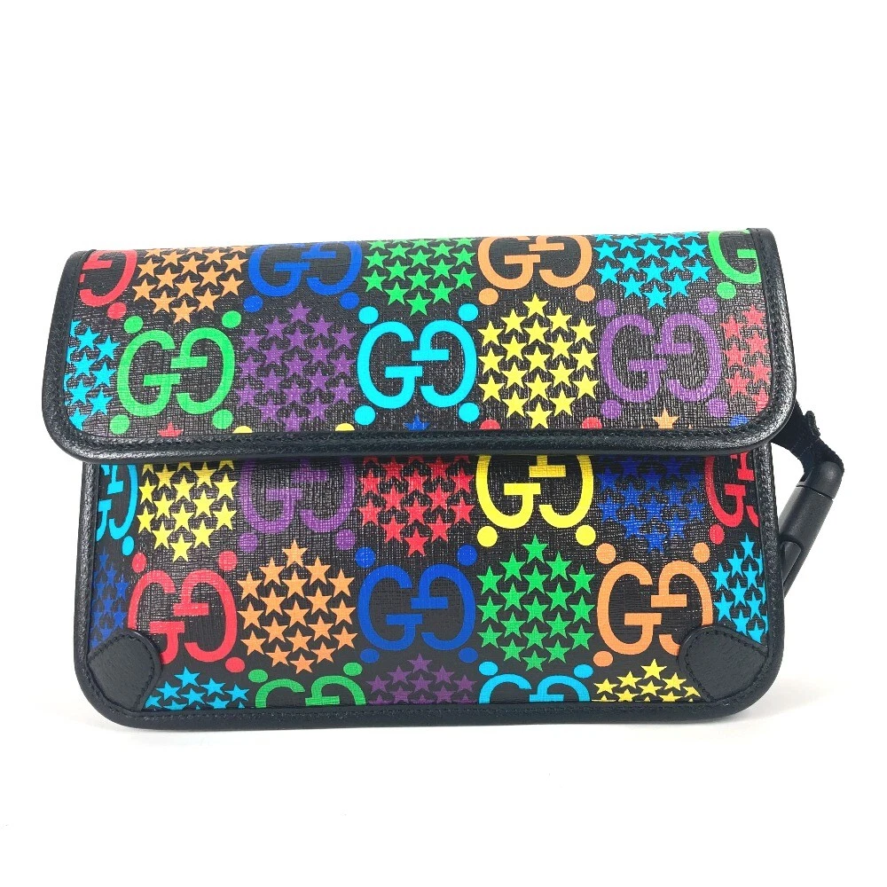 GUCCI 598113 GG sac ceinture psychédélique suprême sac croix sac corps