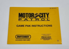 Thumbnail of ebay&reg; auction 116924988165 | Motor City Patrol Nintendo NES Bedienungsanleitung - Booklet USA