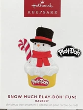 2023 Hallmark Keepsake Ornament Snow Much Play-Doh Fun! NIB
