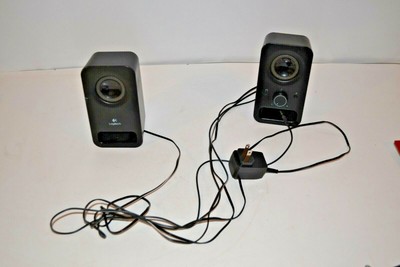 Logitech Multimedia Compact Stereo Speakers Z150 M S Input 5v 800 Ma For Sale Online Ebay