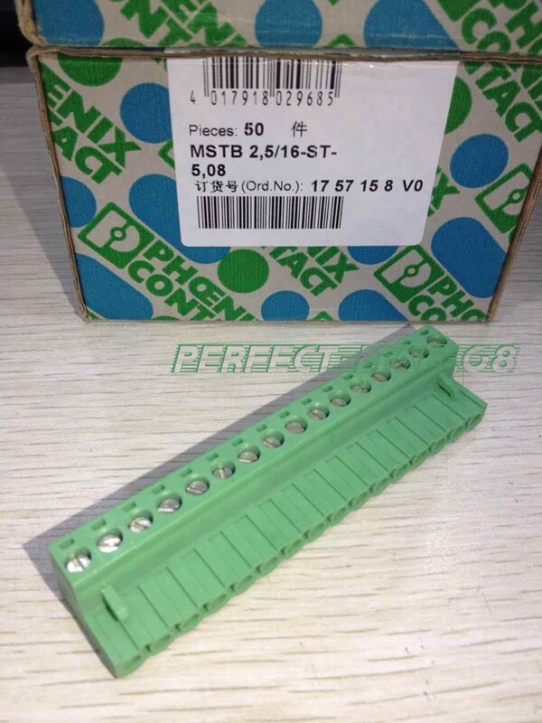 50PC/BOX New FOR Phoenix MSTB2.5/16-ST-5.08 1757158 connector