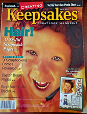 Creating Keepsakes Magazine - April 2000 - Vintage  NLA - NEW 