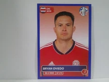 2024 Panini Copa America Sticker Blue Parallel BRYAN OVIEDO #CRC8