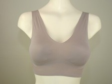 True  Co 16802 Body V-Neck Bralette Lightly Lined Wire Free Bra US Size XS