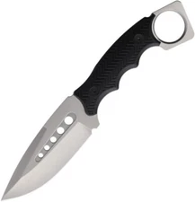 ElitEdge Tactical Fixed Knife 4" 420C Steel Full Tang Blade Synthetic Handle