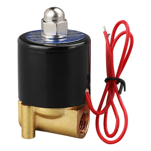 3/8" 1/2" 3/4" 1" AC220V Normal Closed Electric Solenoid Valve Water Air Brass - Picture 6 of 15