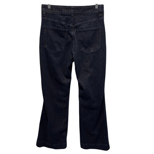 J.Crew Jeans Bootcut High Rise Stretch Dark Wash Flared Women's Size 28 Modern - Picture 4 of 9