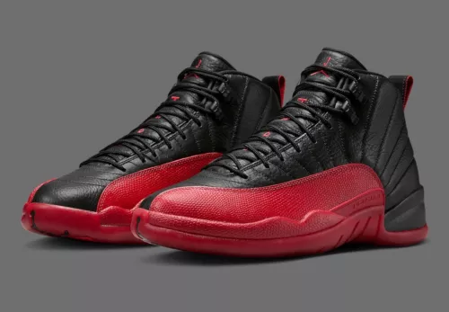 Nike Air Jordan 12 Retro Flu Game Black Red CT8013-002 Men’s or GS Shoes NEW