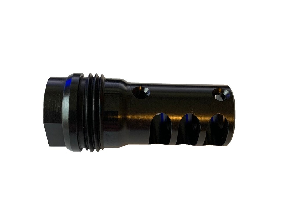 Advanced Rugged Dual Taper Style QD Muzzle Brake - .223 Cal 1/2 -28 in
