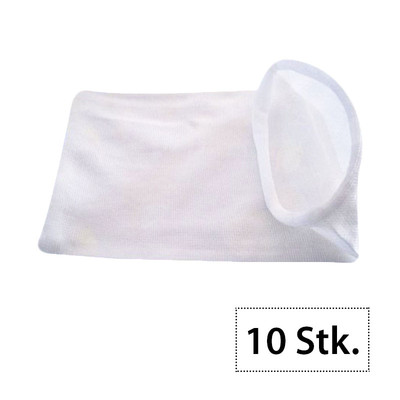 10x Filterbeutel Filtermedienbeutel 15x30cm Filternetzbeutel Filtersack 200mµ