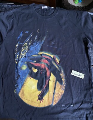 KITH x Spider-Man Spotlight Vintage T-Shirt Size L Large Brand New