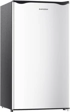 Mini Fridge with Freezer, 3.2Cu.Ft, Single Door Small Refrigerator, Energy-Effic