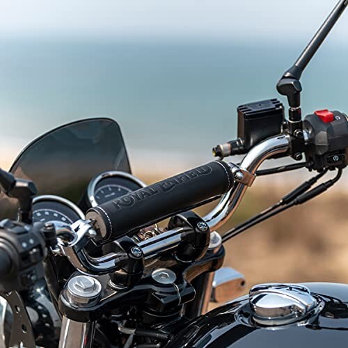 Almohadilla de sujeción para manillar Royal Enfield, interceptor 650 y otros - Imagen 2 de 5
