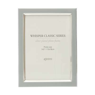 Kenro Whisper klassischer grauer Bilderrahmen Fotorahmen Fotorahmen 6x4'' - 8x10''