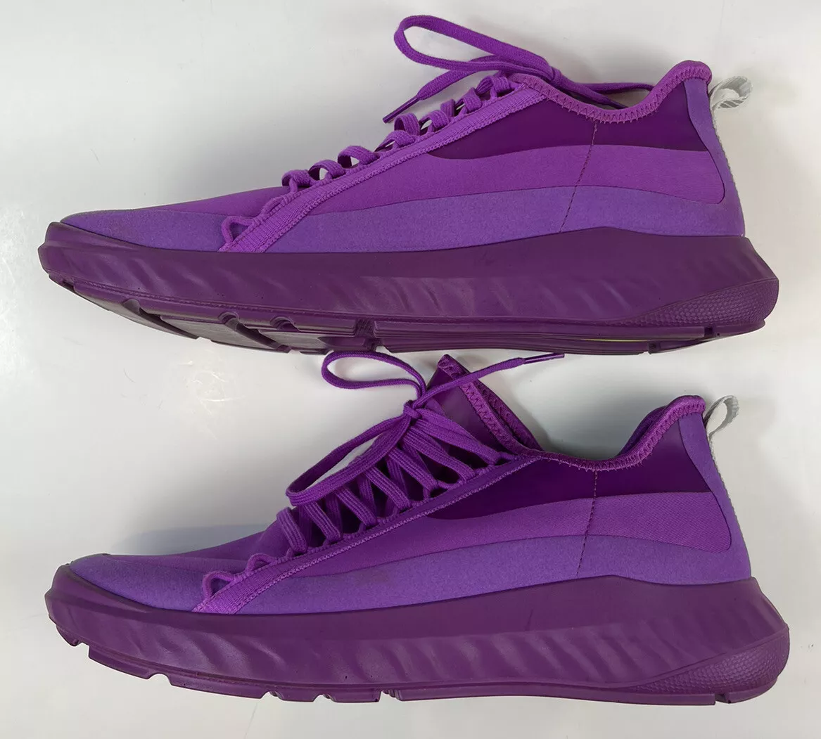 ECCO SHOCK THRU ST.1 LITE WOMEN S PURPLE ATHLEISURE SNEAKER Size US 10 10.5