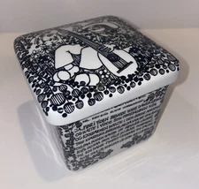 Figgjo Norway Lotte Turi-Design Butter Box w/Lid (95) Trinket Box MCM