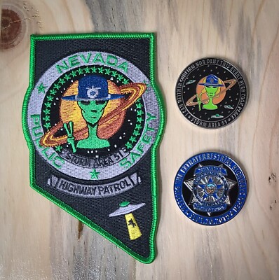 NHP Storm Area 51 9/20/19 Patch And Coin Buy It Now Special!! 