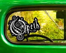 2 OPETH BAND DECAL Stickers Bogo Free Shipping Car Bumper Laptop window 