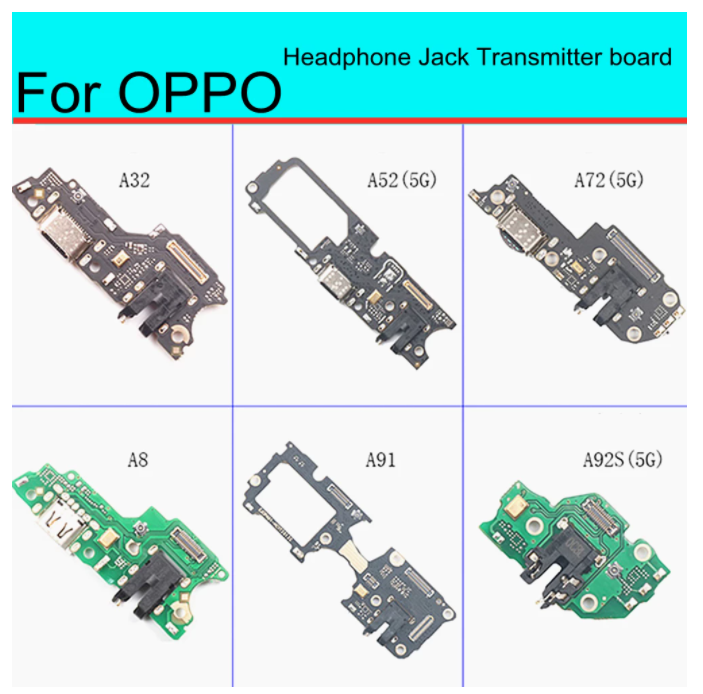 Connecteur De Charge (Ribbon Dock) Pour Oppo A72 5G + Outils – Pièce De Rechange Neuf