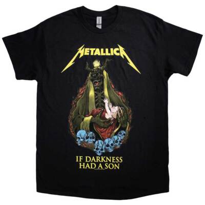 Metallica If Darkness Had A Son T-Shirt Black New