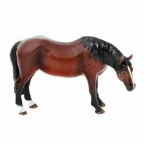 Beswick Swish Tail Horse Vintage Bay Brown Gloss | eBay UK