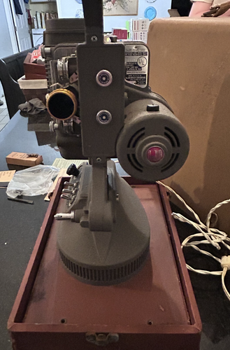 Proyector DeJur Modelo 1000 De Colección con Estuche, Documentos, Aceite, Funciona - Serie #37872 - Imagen 4 de 23