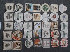 35 bierdeckel werbedeckel Brauerei wolters Gilde bit Astra alt tucher first Hahn
