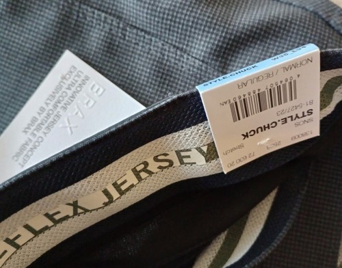 Pantaloni BRAX Chuck *taglia 35 vita x 34 gamba* HI-FLEX JERSEY MISURA 99,95 €rrp - Foto 5 di 11