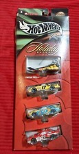 Hot Wheels 2001 Target Exclusive 4 Vehicle Holiday Racers Set. RARE B8