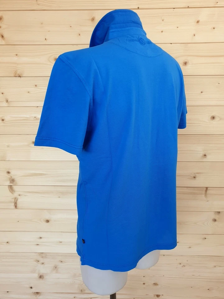 HENRI LLOYD Polo in cotone al 100% Taglia XL Azzurro Marine NUOVA (PANINARO) - Immagine 3 di 4