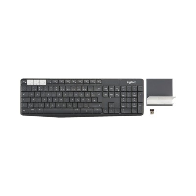 Logitech K375s Multi-Device Wireless Keyboard and Stand Combo Tastatur 