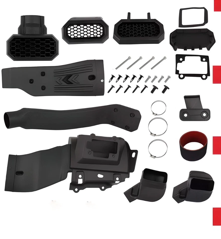 Low High Mount Snorkel System Air Intake For Jeep Wrangler JL 2008-2018 - Изображение 4 из 4