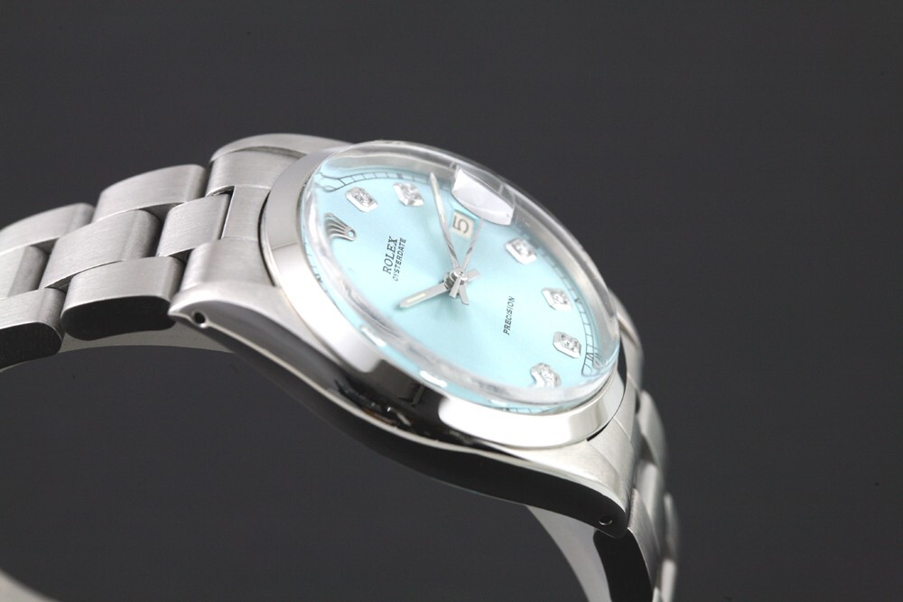 Vintage Rolex Oysterdate Precision 6694 Manual Winding Ice