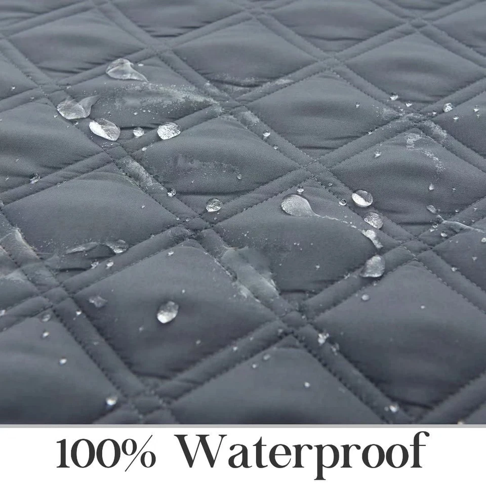 RECLINER SLIPCOVER 椅套 带弹性肩带 防水 灰色 23 英寸 汤莫罗 — 第 4/4 张图片