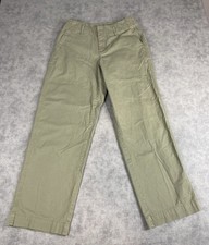 A New Day Women s Olive Green Stretch Wide Leg Cropped Pants Size 2