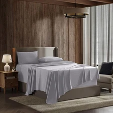 Nestl Queen Sheets Set - 4 Piece Bed Sheets for Queen Size Bed, Double Brushed