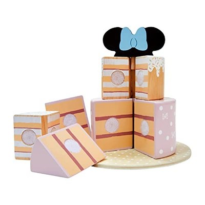 Disney Wooden Toys Minnie Mouse Tea Set, 13 Pieces Ages 3+ Just Play