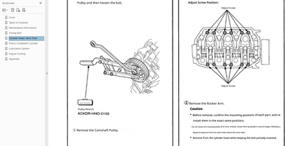 Honda Acty Vamos Factory Service Manual E07Z Engine Maintenance