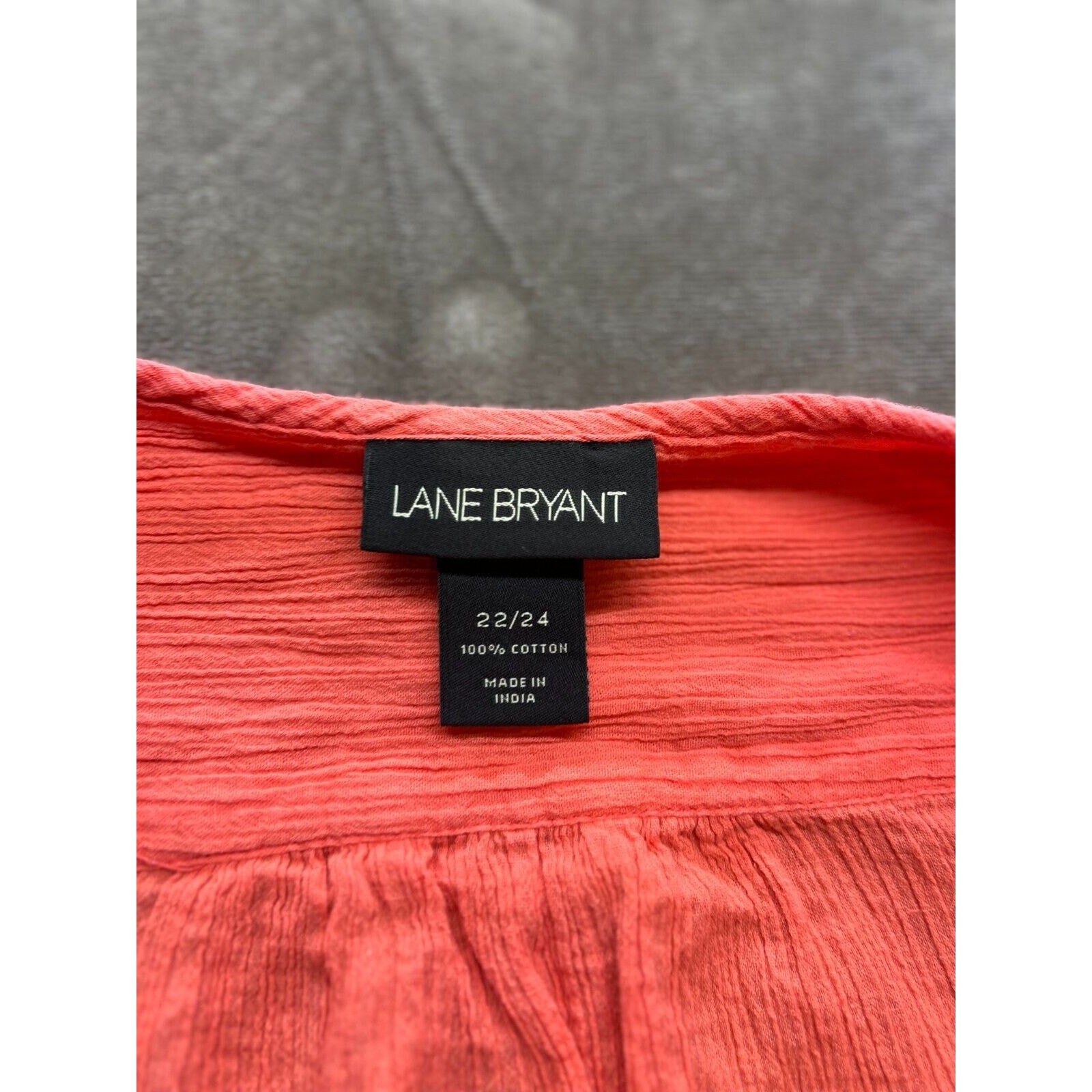 Lane Bryant Solid Popover Blouse Drawstring Waist… - image 7