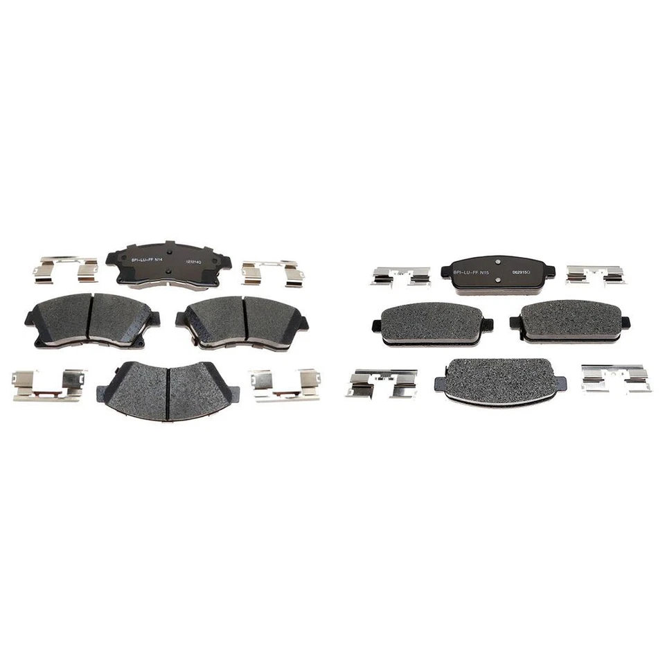 Pastillas de freno delanteras y traseras R-Line 2016 de cerámica para Chevrolet Cruze Limited Foto 4 de 4