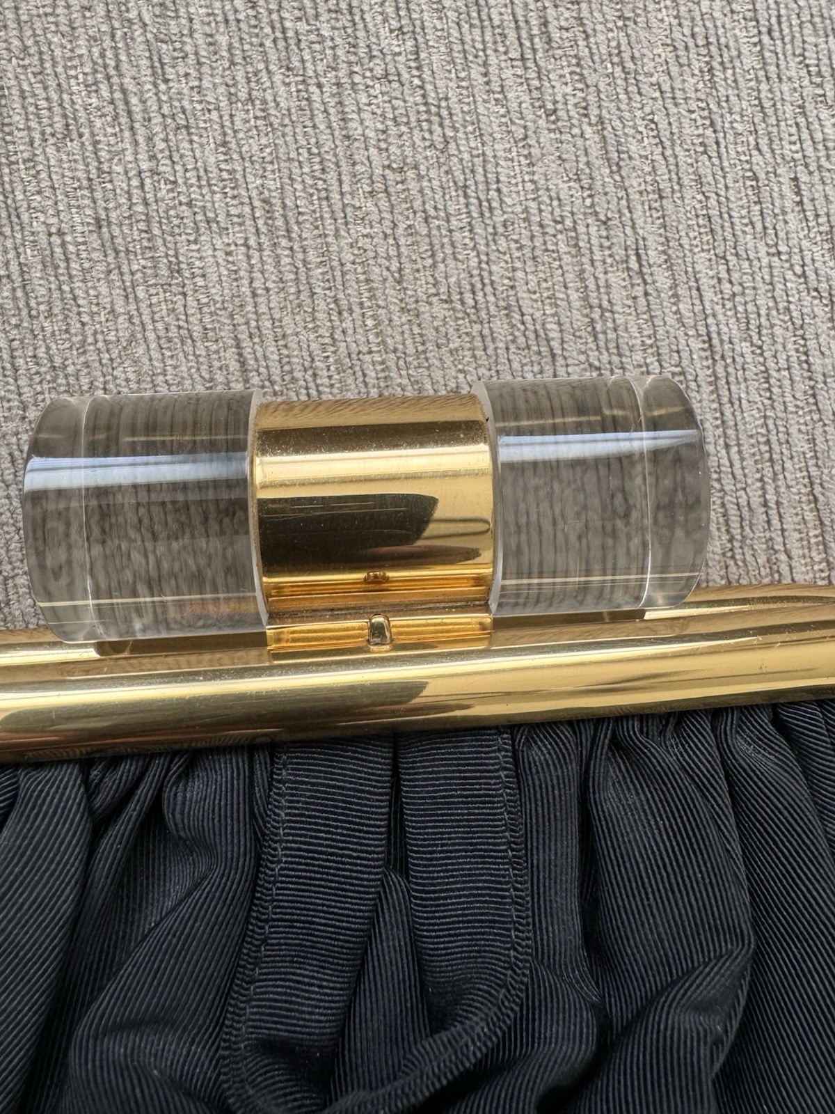 Vintage Coblentz Black Wristlet - image 5