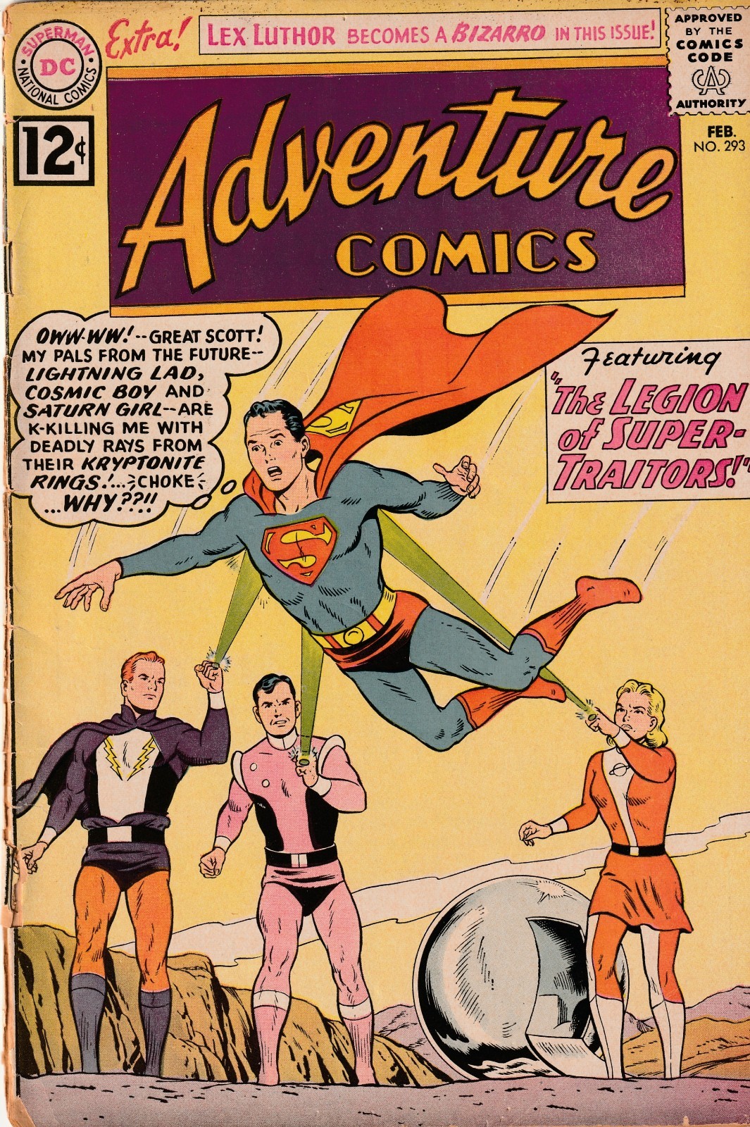 Adventure Comics #293 (DC Comics February 1962)